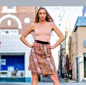 Guatemalan Handmade Colorful Wrap Skirt One Size